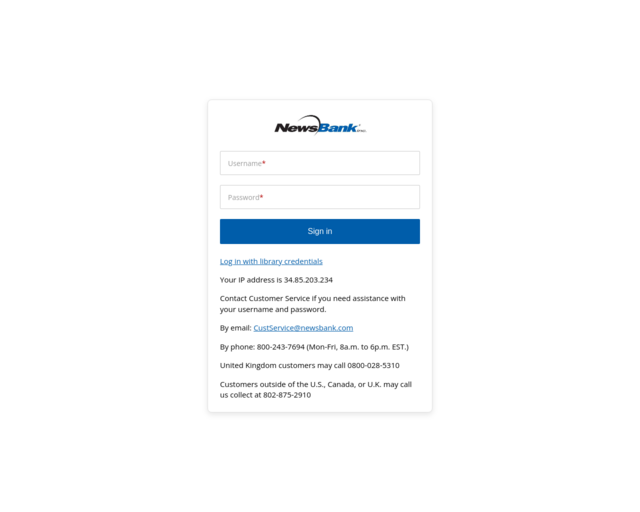 Screenshot of the The Post Standard website