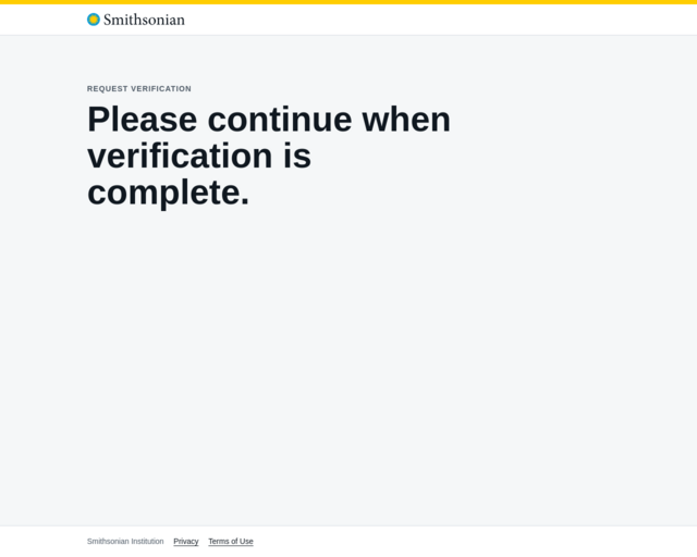 Screenshot of the Smithsonian Invention Site website