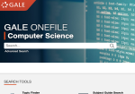Gale OneFile: Computer Science